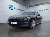 Usata Fiat 124 Spider Lusso 140 CV (102 kW) 2018 Nero Cabrio