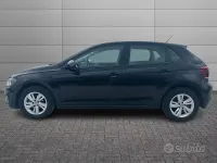 Usata VW Polo Comfortline 90 CV (66 kW) 2020 Black met Utilitaria