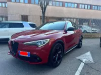 Usata Alfa Romeo Stelvio Super 190 CV (139 kW) 2019 Rosso SUV