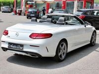 Usata Mercedes C180 AMG 184 CV (135 kW) 2017 Bianco Cabrio