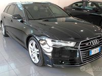 Usata Audi A6 S-Line 190 CV (139 kW) 2015 Nero Station wagon