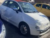 Usata Fiat 500 69 CV (50 kW) 2013 Bianco Cabrio