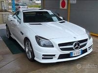 Usata Mercedes SLK250 Premium 204 CV (150 kW) 2015 Bianco Cabrio
