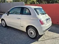 Usata Fiat 500 Lounge 75 CV (55 kW) 2009 Bianco Cabrio