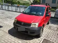 Usata Fiat Panda 69 CV (50 kW) 2009 Rosso Utilitaria