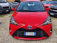 Usata Toyota Yaris Hybrid Style 73 CV (53 kW) 2019 Rosso Berlina