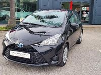 Usata Toyota Yaris Hybrid Active 101 CV (74 kW) 2018 Nero Berlina
