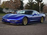 Usata Corvette C5 344 CV (253 kW) 2003 Blu/azzurro Cabrio