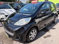 Usata Peugeot 107 68 CV (50 kW) 2009 Nero Utilitaria