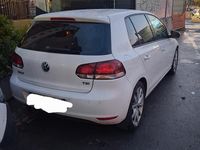 Usata VW Golf VI 122 CV (89 kW) 2010 Bianco Utilitaria