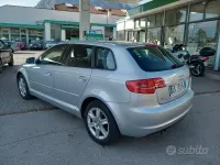 Usata Audi A3 Sportback Attraction 105 CV (77 kW) 2011 Grigio Utilitaria