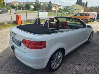 Usata Audi A3 Cabriolet Ambition 105 CV (77 kW) 2013 Bianco Cabrio