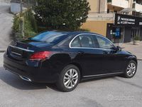 Usata Mercedes C180 116 CV (85 kW) 2019 Nero Berlina