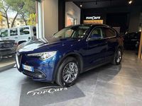 Usata Alfa Romeo Stelvio Executive 210 CV (154 kW) 2018 Blu SUV