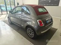 Usata Fiat 500 Lounge 69 CV (50 kW) 2015 Grigio Cabrio