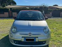 Usata Fiat 500C 95 CV (69 kW) 2011 Grigio Cabrio