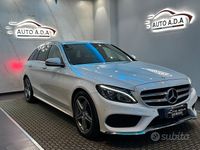 Usata Mercedes C220 Premium 170 CV (125 kW) 2016 Bianco Station wagon