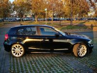 Usata BMW 120 177 CV (130 kW) 2007 Nero Utilitaria