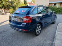 Usata Skoda Rapid Ambition 86 CV (63 kW) 2014 Blu Utilitaria