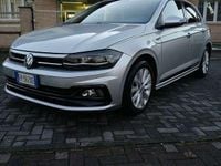 Usata VW Polo R-line 95 CV (69 kW) 2018 Argento Berlina