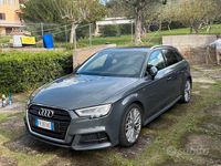 Usata Audi A3 S-Line 184 CV (135 kW) 2018 Grigio Berlina