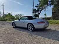Usata Porsche 911 Carrera Cabriolet 300 CV (220 kW) 1999 Argento Cabrio