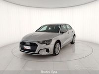 Usata Audi A3 Advanced 110 CV (80 kW) 2021 Argento Berlina