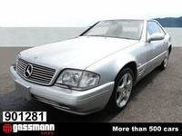 Usata Mercedes SL320 224 CV (164 kW) 1999 Argento Cabrio
