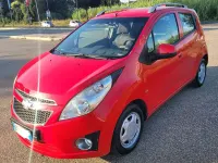 Usata Chevrolet Spark LS 68 CV (50 kW) 2010 Rosso Utilitaria
