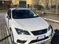 Usata Seat Leon XCELLENCE 150 CV (110 kW) 2018 Bianco Berlina