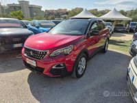 Usata Peugeot 3008 131 CV (96 kW) 2019 Rosso SUV