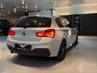 Usata BMW 116 M Sport 116 CV (85 kW) 2018 Bianco Utilitaria