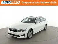 Usata BMW 320e Advantage 163 CV (119 kW) 2022 Bianco Station wagon