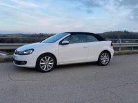 Usata VW Golf 105 CV (77 kW) 2011 Bianco Cabrio