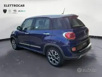 Usata Fiat 500L Trekking 105 CV (77 kW) 2015 Blu Monovolume