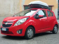 Usata Chevrolet Spark LS 68 CV (50 kW) 2011 Rosso Utilitaria