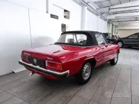 Usata Alfa Romeo Spider 1970 Rosso Cabrio