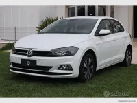 Usata VW Polo Comfortline 95 CV (69 kW) 2019 Bianco Utilitaria