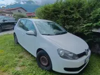 Usata VW Golf VI 105 CV (77 kW) 2011 Bianco Utilitaria