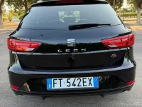 Usata Seat Leon FR 115 CV (84 kW) 2018 Nero Station wagon