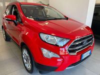 Usata Ford Ecosport Titanium S 125 CV (91 kW) 2021 Rosso SUV
