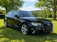 Usata Audi A3 Sportback Sport 116 CV (85 kW) 2018 Nero Utilitaria