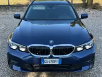 Usata BMW 318 Advantage 150 CV (110 kW) 2020 Blu/azzurro Station wagon