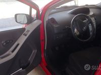 Usata Toyota Yaris 69 CV (50 kW) 2009 Rosso Utilitaria