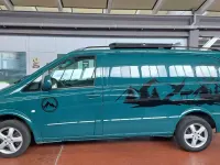 Usata Mercedes Vito 88 CV (64 kW) 2005 Verde Furgone