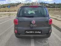 Usata Fiat 500 Living 105 CV (77 kW) 2013 Grigio Utilitaria