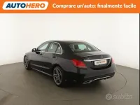 Usata Mercedes C220 194 CV (142 kW) 2019 Nero Berlina