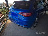 Usata Audi A3 Sport 150 CV (110 kW) 2018 Blu Berlina