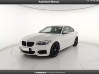 Usata BMW 218 M Sport 136 CV (100 kW) 2021 Bianco Coupé
