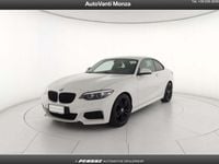 Usata BMW 218 Shadowline 136 CV (100 kW) 2021 Bianco Coupé